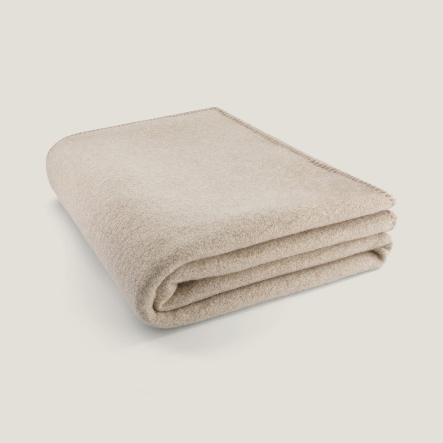 Pure Double Cashmere Throw Sand Sable 砂 沙子