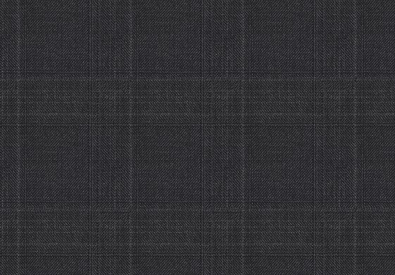 Dormeuil Fabric Grey Check 100% Wool (Ref-164010)