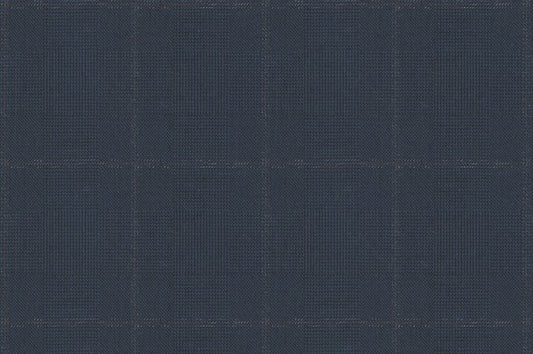 Dormeuil Fabric Green Check 100% Wool (Ref-180552)