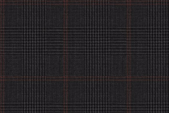 Dormeuil Fabric Grey Check 100% Wool (Ref-301601)