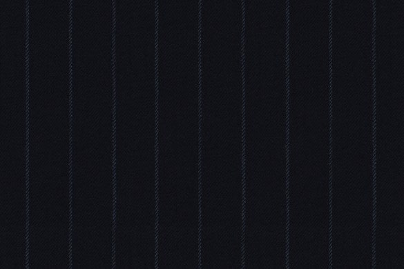 Dormeuil Fabric Navy Stripe 100% Wool (Ref-301629)