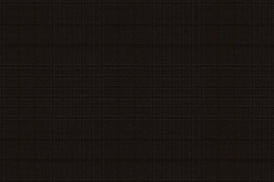 Dormeuil Fabric Brown Check 100% Wool (Ref-301666)
