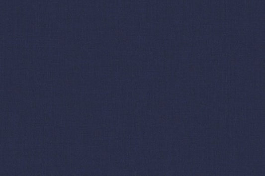 Dormeuil Fabric Blue Plain 100% Wool (Ref-303366)