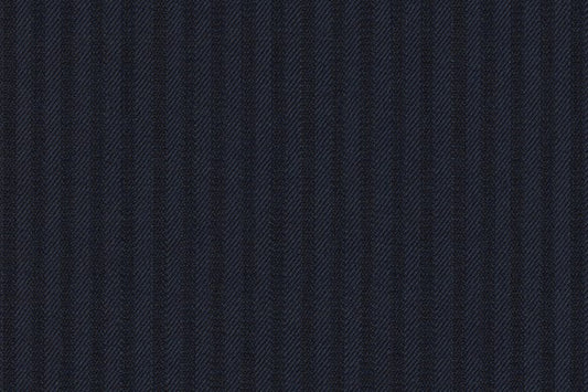 Dormeuil Fabric Navy Stripe 100% Wool (Ref-313074)