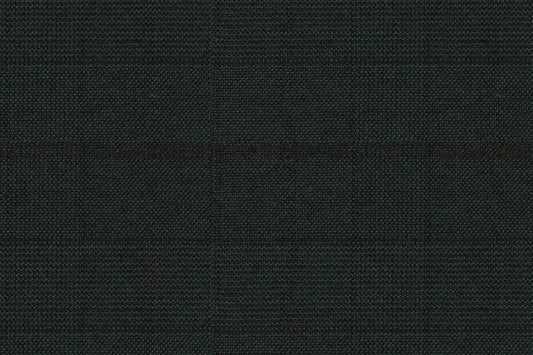 Dormeuil Fabric Green Check 100% Wool (Ref-313080)