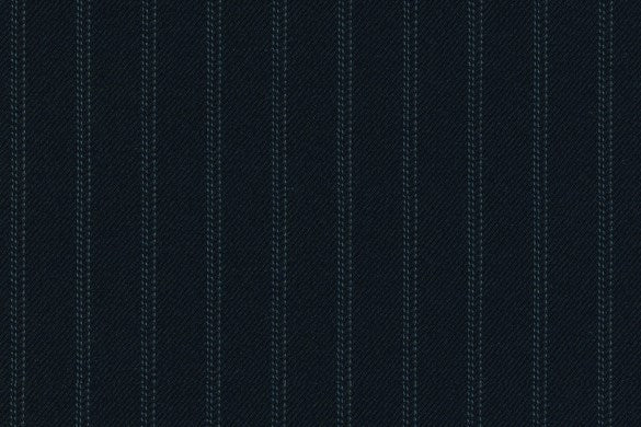 Dormeuil Fabric Navy Stripe 100% Wool (Ref-313090)