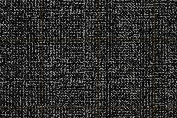 Dormeuil Fabric Grey Check 100% Wool (Ref-315009)
