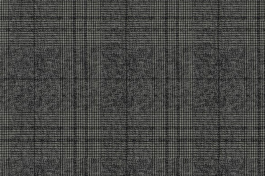 Dormeuil Fabric Grey Check 100% Wool (Ref-315010)