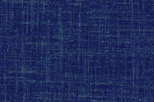 Dormeuil Fabric Blue Plain 50% Wool 30% Silk 20% Linen (Ref-417104)