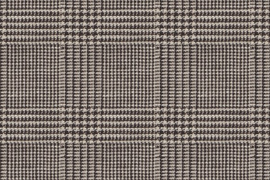 Dormeuil Fabric Brown Check 53% Wool 47% Linen (Ref-417653)