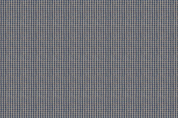 Dormeuil Fabric Blue Semi Plain 53% Wool 47% Linen (Ref-417659)