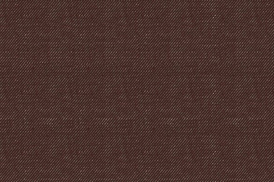 Dormeuil Fabric Brown Plain 69% Wool 31% Linen (Ref-417753)