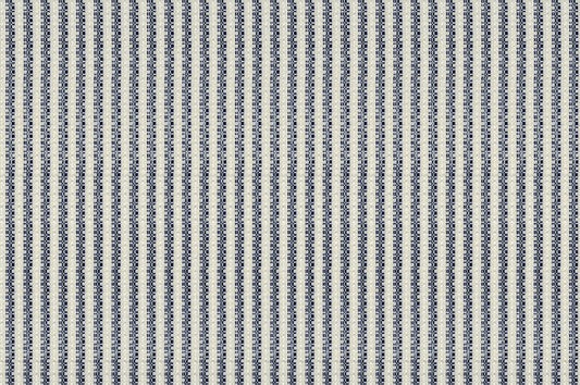 Dormeuil Fabric Navy Stripe 53% Silk 47% Cashmere (Ref-791013)