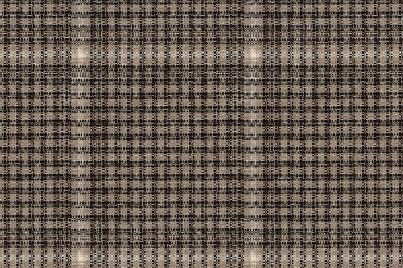 Dormeuil Fabric Brown Check 53% Silk 47% Cashmere (Ref-791015)