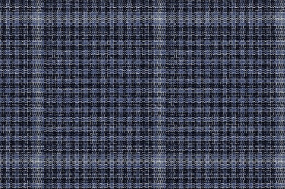 Dormeuil Fabric Blue Check 53% Silk 47% Cashmere (Ref-791016)