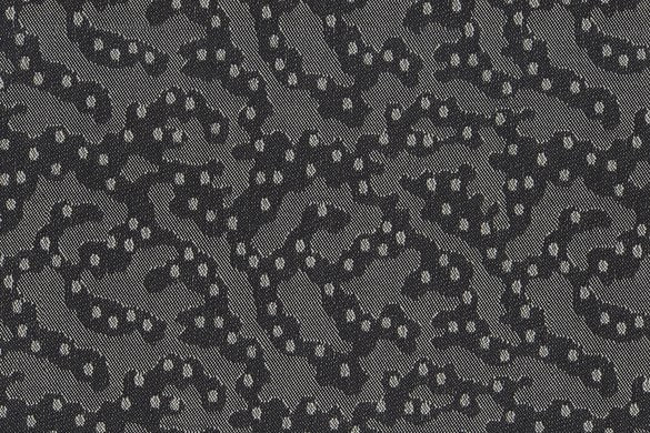 Dormeuil Fabric Grey Jacquard 65% Wool 35% Silk (Ref-818011)