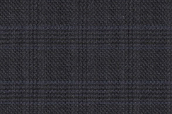 Dormeuil Fabric Green Check 100% Wool (Ref-841014)