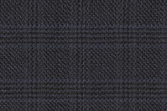 Dormeuil Fabric Green Check 100% Wool (Ref-841014)