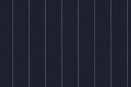 Dormeuil Fabric Blue Stripe 100% Wool (Ref-841053)
