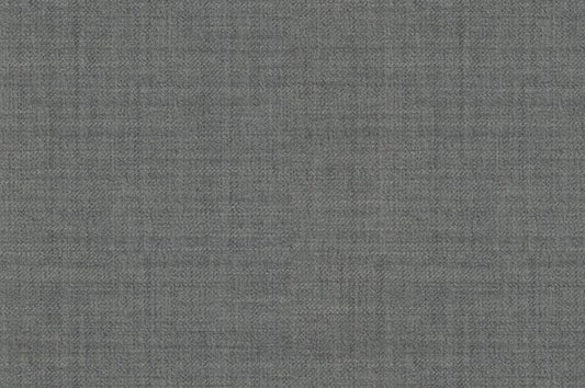 Dormeuil Fabric Grey Plain 100% Wool (Ref-841054)