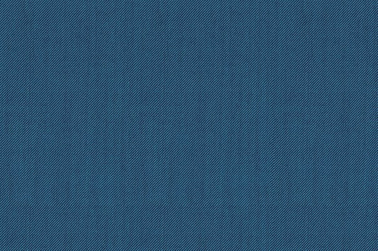 Dormeuil Fabric Blue Plain 100% Wool (Ref-841207)