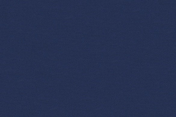 Dormeuil Fabric Navy Plain 51% Silk 49% Wool (Ref-878104)