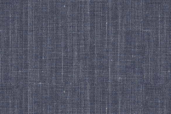 Dormeuil Fabric Navy Plain 56% Linen 44% Wool (Ref-881302)