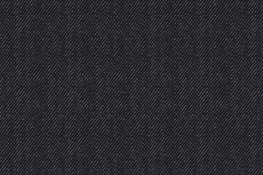 Dormeuil Fabric Black Plain 100% Cotton (Ref-885302)